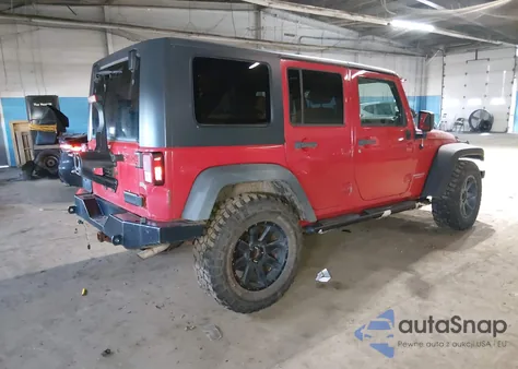 2010 Jeep Wrangler Unlimited Rubicon из США, поврежденный, VIN 1J4BA6H1XAL104981